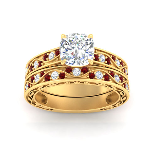 cushion-cut-antique-filigree-ruby-bridal-ring-set-in-yellow-gold-fdens3543cugrudrangle5-nl-yg.jpg
