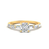 Load image into Gallery viewer, cushion-cut-baguette-diamond-engagement-ring-in-yellow-gold-FD10223R1CUR-NL-YG.jpg?v=1747651389