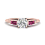 Load image into Gallery viewer, cushion-cut-bar-baguette-3-stone-pink-sapphire-engagement-ring-in-FDENS100CURGSADRPI-NL-RG