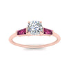 Load image into Gallery viewer, cushion-cut-bar-baguette-3-stone-pink-sapphire-engagement-ring-in-rose-gold-FDENS100CURGSADRPIANGLE5-NL-RG