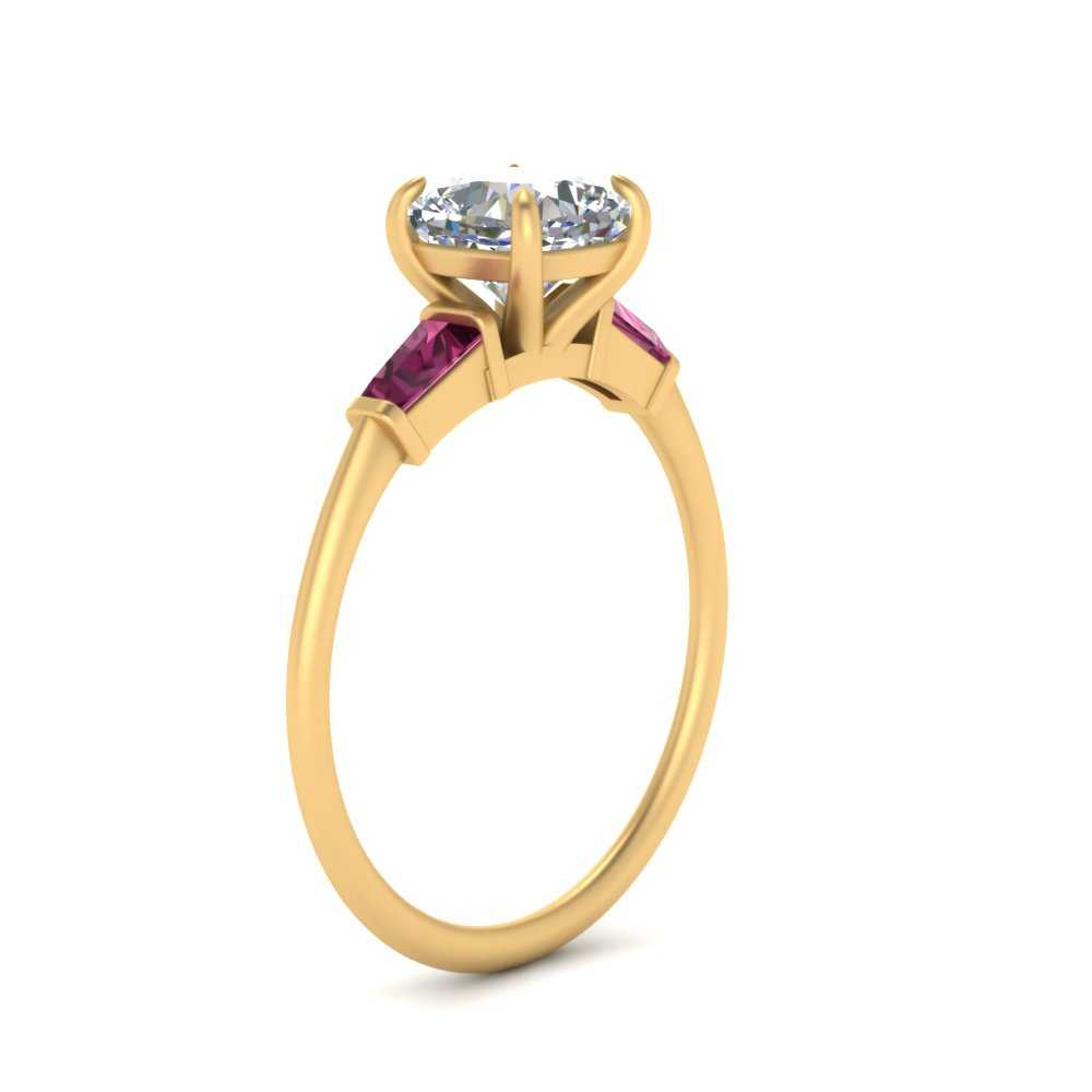 cushion-cut-bar-baguette-3-stone-pink-sapphire-engagement-ring-in-FDENS100CURGSADRPI-NL-YG