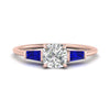 Load image into Gallery viewer, cushion-cut-bar-baguette-3-stone-sapphire-engagement-ring-in-rose-gold-FDENS100CURGSABL-NL-RG