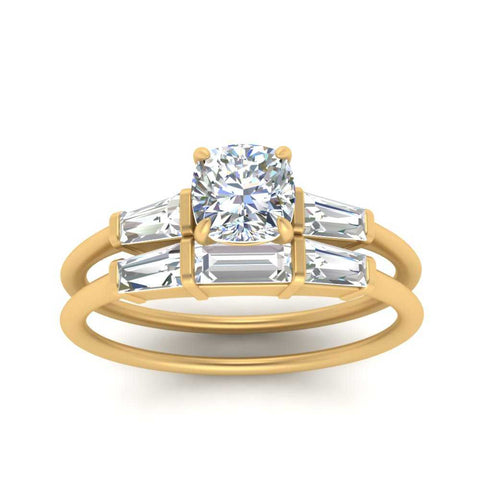 cushion-cut-bar-set-diamond-ring-with-matching-3-baguette-wedding-band-in-yellow-gold-FDENS100CUANGLE5-NL-YG