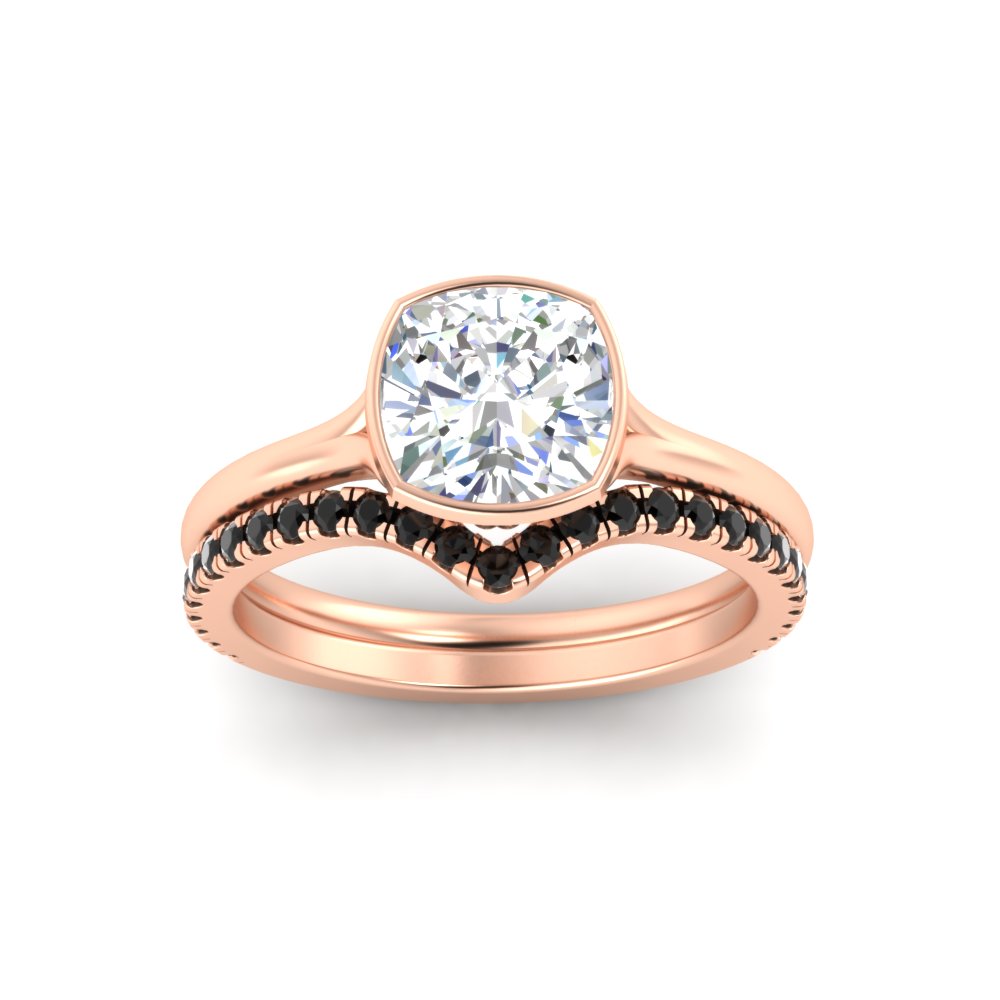 cushion-cut-bezel-solitaire-ring-with-black-diamond-band-in-rose-gold-FD11229CUGBLACKANGLE5-NL-RG.jpg?v=1758702831