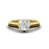 Load image into Gallery viewer, cushion-cut-bezel-solitaire-ring-with-black-diamond-band-in-yellow-gold-FD11229CUGBLACK-NL-YG.jpg?v=1758702831