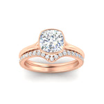 Load image into Gallery viewer, cushion-cut-bezel-solitaire-ring-with-diamond-band-in-rose-gold-FD11229CUANGLE5-NL-RG.jpg?v=1758702831
