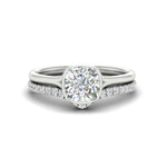 Load image into Gallery viewer, cushion-cut-bezel-solitaire-ring-with-diamond-band-in-white-gold-FD11229CU-NL-WG.jpg?v=1758702831
