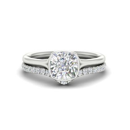 cushion-solitaire-lab-diamond-bridal-set-in-rose-gold-FD11229CU-NL-RG