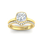 Load image into Gallery viewer, cushion-cut-bezel-solitaire-ring-with-diamond-band-in-yellow-gold-FD11229CUANGLE5-NL-YG.jpg?v=1758702831
