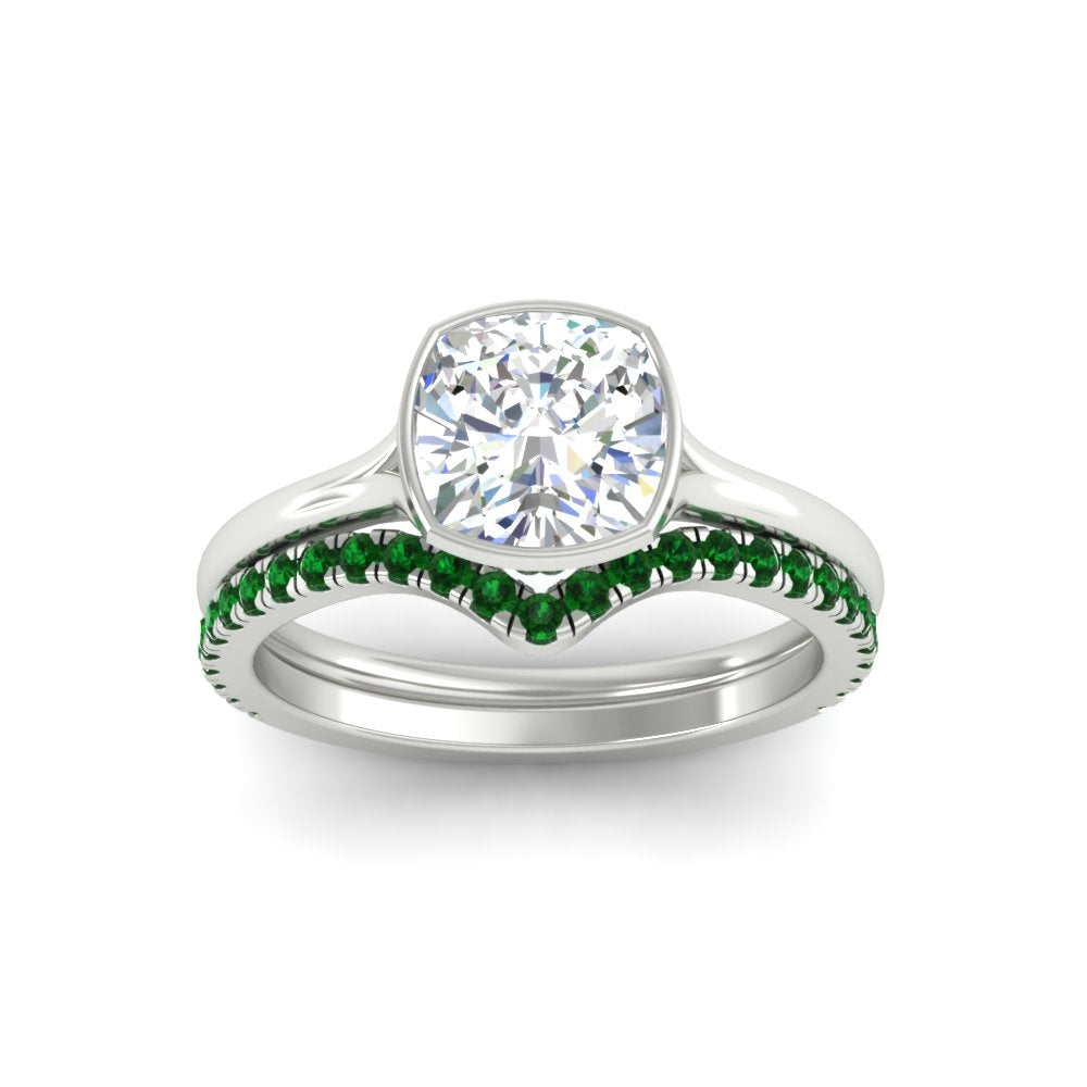 cushion-cut-bezel-solitaire-ring-with-emerald-band-in-white-gold-FD11229CUGEMGRANGLE5-NL-WG.jpg?v=1758702831
