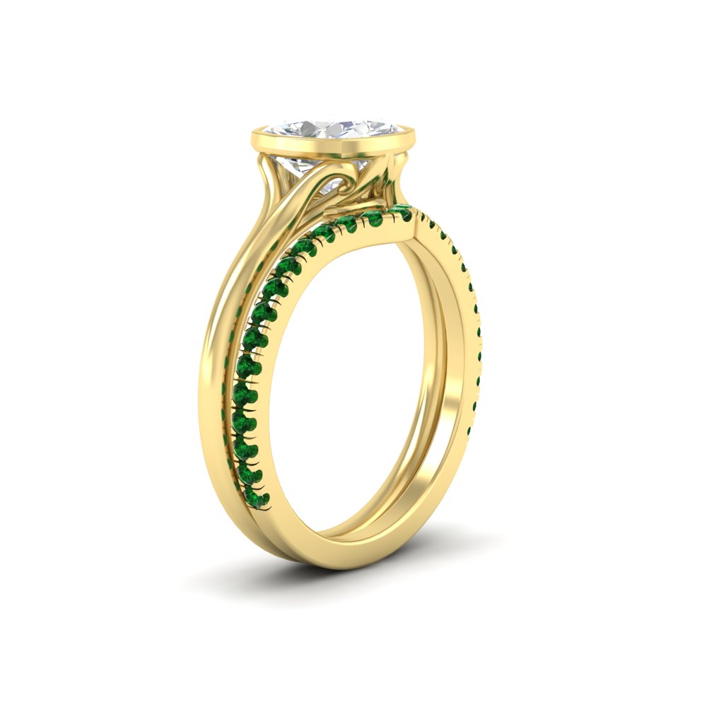 cushion-cut-bezel-solitaire-ring-with-emerald-band-in-yellow-gold-FD11229CUGEMGRANGLE2-NL-YG.jpg?v=1758702831