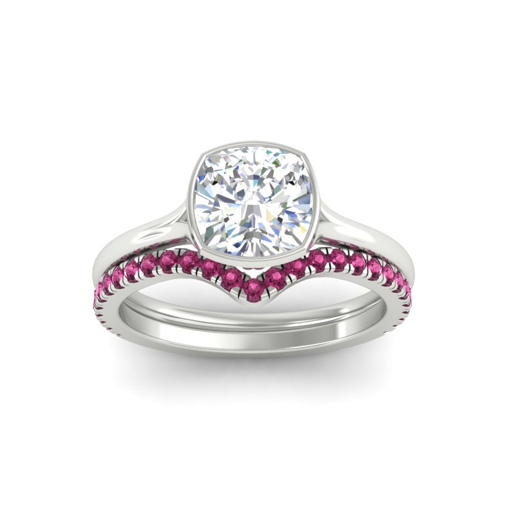 cushion-cut-bezel-solitaire-ring-with-pink-sapphire-band-in-white-gold-FD11229CUGSADRPIANGLE5-NL-WG.jpg?v=1758702831