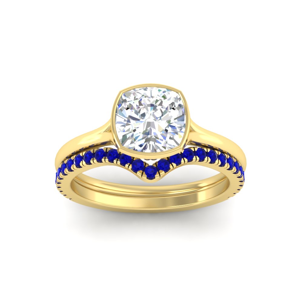 cushion-cut-bezel-solitaire-ring-with-sapphire-band-in-yellow-gold-FD11229CUGSABLANGLE5-NL-YG.jpg?v=1758702831