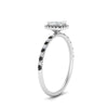 Load image into Gallery viewer, cushion-cut-black-diamond-halo-petite-engagement-ring-in-white-gold-FD8523CURGBLACKANGLE3-NL-WG