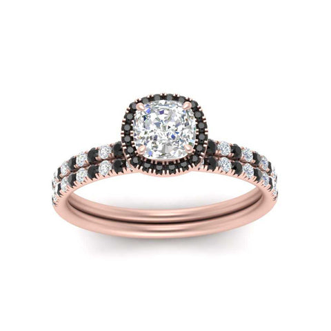 cushion-cut-black-diamond-halo-wedding-ring-set-in-rose-gold-FD8523CUGBLACK-NL-RG