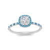 Load image into Gallery viewer, cushion-cut-blue-topaz-halo-petite-engagement-ring-in-white-gold-FD8523CURGICBLTOANGLE3-NL-WG