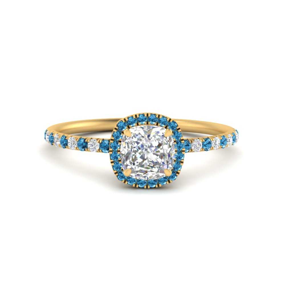 cushion-cut-blue-topaz-halo-petite-engagement-ring-in-yellow-gold-FD8523CURGICBLTOANGLE3-NL-YG
