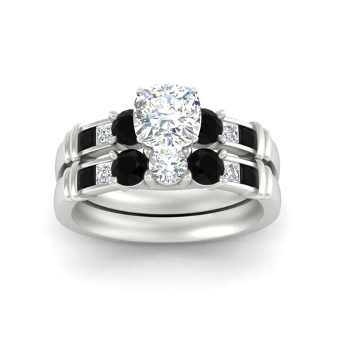 cushion-cut-bridal-ring-set-with-black-diamond-princess-channel-accents-in-white-gold-fdens286cugblackangle5-nl-wg.jpg