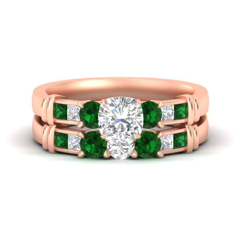cushion-cut-bridal-ring-set-with-emerald-princess-channel-accents-in-rose-gold-fdens286cugemgrsleep-nl-rg.jpg