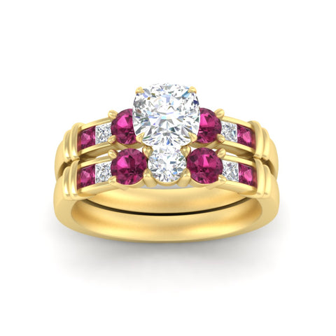 cushion-cut-bridal-ring-set-with-princess-channel-accents-in-yellow-gold-fdens286cuangle5-nl-yg.jpg