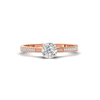 Load image into Gallery viewer, cushion-cut-cathedral-pave-diamond-engagement-ring-in-rose-gold-FD11145CUR-NL-RG.png?v