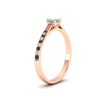 Load image into Gallery viewer, cushion-cut-cathedral-pave-diamond-engagement-ring-with-black-diamond-in-rose-gold-FD11145CURGBLACKANGLE2-NL-RG.png?v
