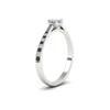 Load image into Gallery viewer, cushion-cut-cathedral-pave-diamond-engagement-ring-with-black-diamond-in-white-gold-FD11145CURGBLACKANGLE2-NL-WG_1.png?v