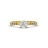 Load image into Gallery viewer, cushion-cut-cathedral-pave-diamond-engagement-ring-with-black-diamond-in-yellow-gold-FD11145CURGBLACK-NL-YG.png?v