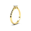 Load image into Gallery viewer, cushion-cut-cathedral-pave-diamond-engagement-ring-with-black-diamond-in-yellow-gold-FD11145CURGBLACKANGLE2-NL-YG