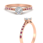 Load image into Gallery viewer, cushion-cut-cathedral-pave-diamond-engagement-ring-with-pink-sapphire-in-rose-gold-FD11145CURGSADRPIANGLE3-NL-RG.png?v
