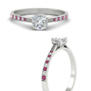 Load image into Gallery viewer, cushion-cut-cathedral-pave-diamond-engagement-ring-with-pink-sapphire-in-white-gold-FD11145CURGSADRPIANGLE3-NL-WG.png?v
