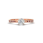 Load image into Gallery viewer, cushion-cut-cathedral-pave-diamond-engagement-ring-with-ruby-in-rose-gold-FD11145CURGRUDR-NL-RG.png?v
