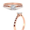 Load image into Gallery viewer, cushion-cut-cathedral-pave-diamond-engagement-ring-with-ruby-in-rose-gold-FD11145CURGRUDRANGLE3-NL-RG.png?v