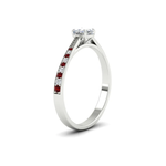 Load image into Gallery viewer, cushion-cut-cathedral-pave-diamond-engagement-ring-with-ruby-in-white-gold-FD11145CURGRUDRANGLE2-NL-WG.png?v
