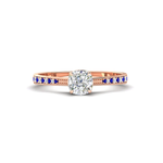 Load image into Gallery viewer, cushion-cut-cathedral-pave-diamond-engagement-ring-with-sapphire-in-rose-gold-FD11145CURGSABL-NL-RG.png?v
