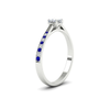Load image into Gallery viewer, cushion-cut-cathedral-pave-diamond-engagement-ring-with-sapphire-in-white-gold-FD11145CURGSABLANGLE2-NL-WG.png?v