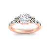 Load image into Gallery viewer, cushion-cut-celtic-blue-topaz-two-tone-engagement-ring-in-rose-gold-fdens2255curgicbltoangle5-nl-rg.jpg