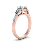 Load image into Gallery viewer, cushion-cut-celtic-diamond-ring-in-14K-rose-gold-FDENS2255CURANGLE2-NL-RG
