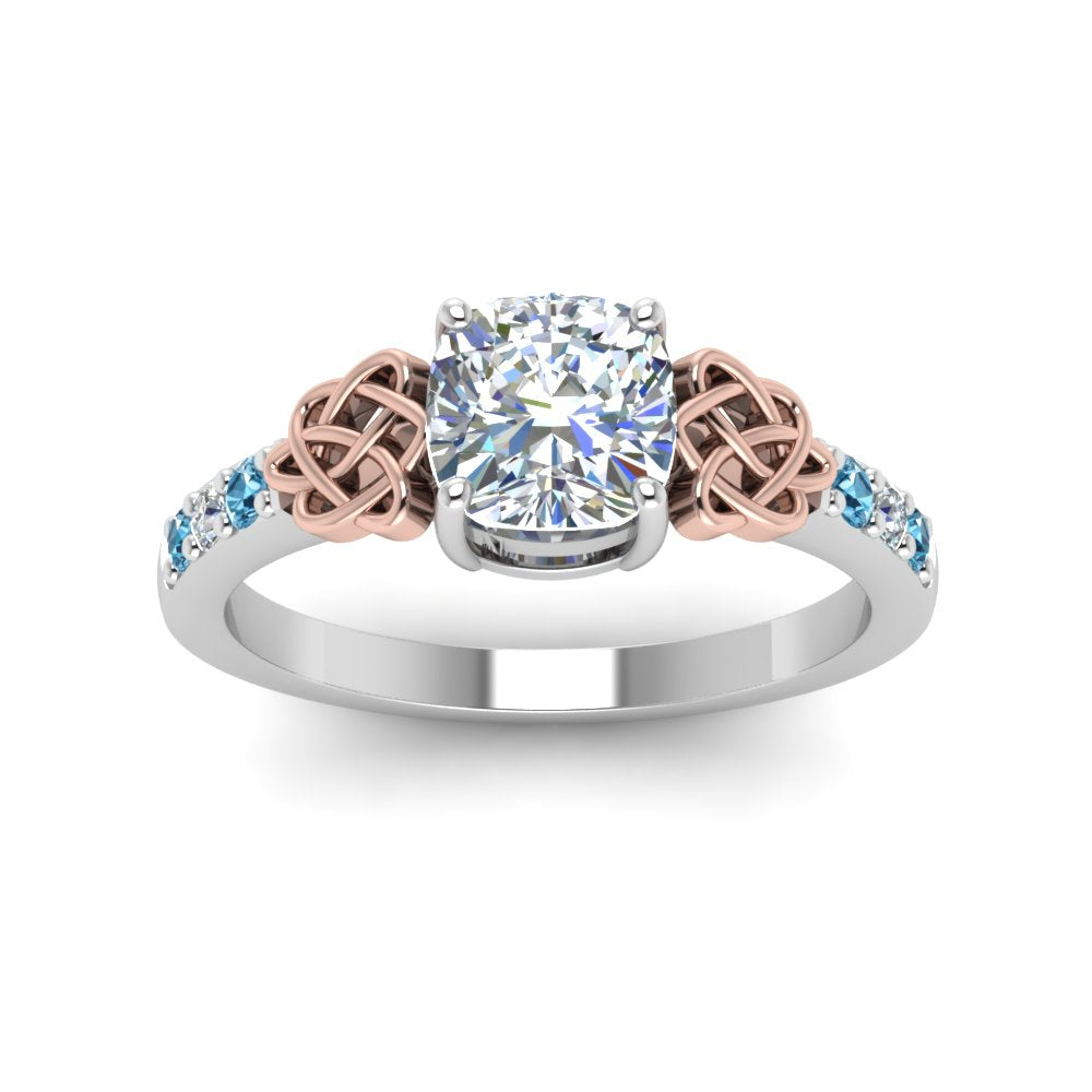 cushion-cut-celtic-diamond-ring-with-blue-topaz-in-14K-white-gold-FDENS2255CURGICBLTOANGLE5-NL-WG
