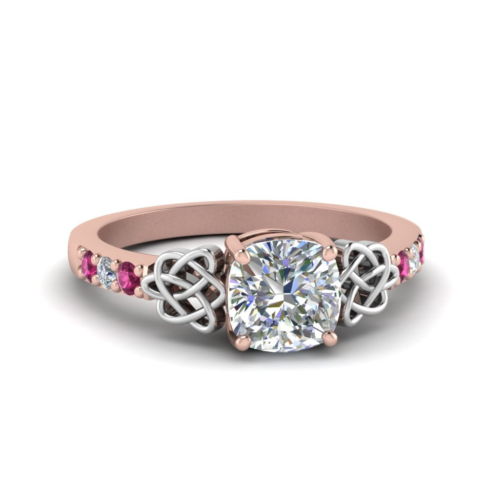 cushion-cut-celtic-diamond-ring-with-pink-sapphire-in-14K-rose-gold-FDENS2255CURGSADRPI-NL-RG