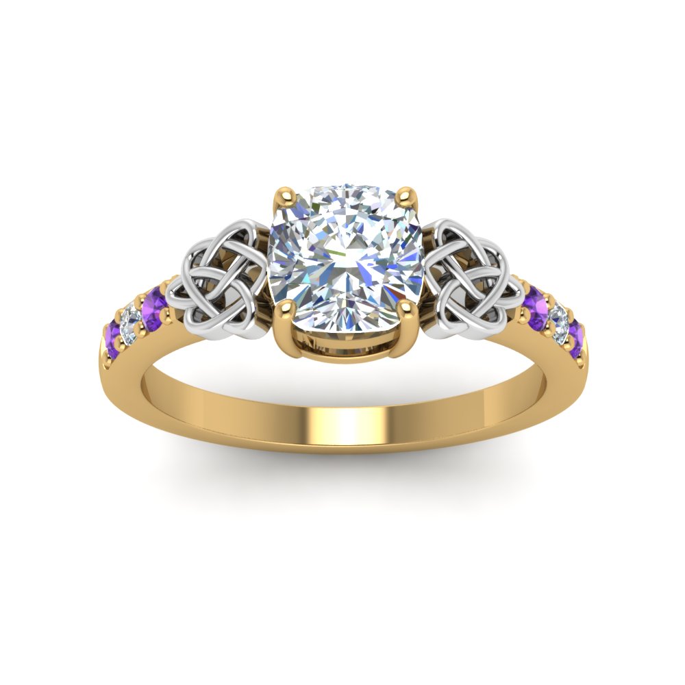 cushion-cut-celtic-diamond-ring-with-violac-topaz-in-14K-yellow-gold-FDENS2255CURGVITOANGLE5-NL-YG