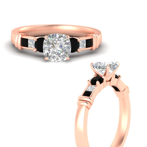 cushion-cut-channel-bar-set-black-diamond-engagement-ring-in-rose-gold-fdens286curgblackangle3-nl-rg.jpg