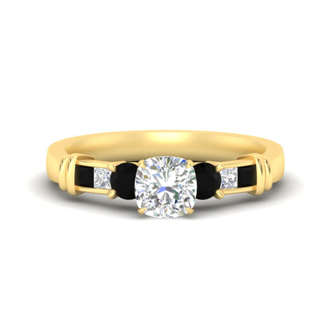 cushion-cut-channel-bar-set-black-diamond-engagement-ring-in-yellow-gold-fdens286curgblacksleep-nl-yg.jpg