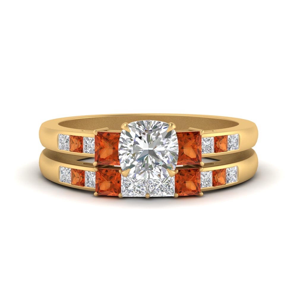 cushion-cut-channel-three-stone-diamond-engagement-ring-with-orange-sapphire-in-yellow-gold-FDENS205CUGSAOR-NL-YG.jpg