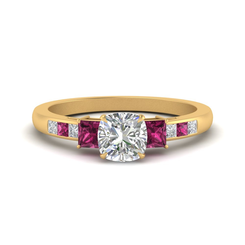 cushion-cut-channel-three-stone-diamond-engagement-ring-with-pink-sapphire-in-yellow-gold-FDENS205CURGSADRPI-NL-YG.jpg
