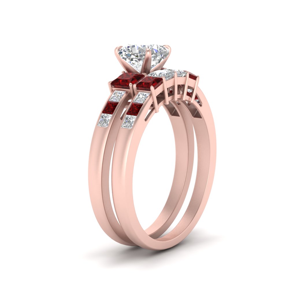 cushion-cut-channel-three-stone-diamond-engagement-ring-with-ruby-in-rose-gold-FDENS205CUGRUDR-NL-RG.jpg