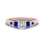 Load image into Gallery viewer, cushion-cut-channel-three-stone-diamond-engagement-ring-with-sapphire-in-rose-gold-FDENS205CURGSABL-NL-RG.jpg
