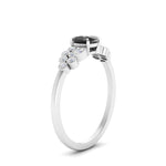 Load image into Gallery viewer, cushion-cut-cluster-black-diamond-engagement-ring-in-white-gold-FDENS3110CURGBLACK-NL-WG.jpg
