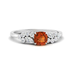 Load image into Gallery viewer, cushion-cut-cluster-orange-sapphire-engagement-ring-in-white-gold-FDENS3110CURGSAOR-NL-WG.jpg

