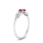 Load image into Gallery viewer, cushion-cut-cluster-pink-sapphire-engagement-ring-in-white-gold-FDENS3110CURGSADRPI-NL-WG.jpg
